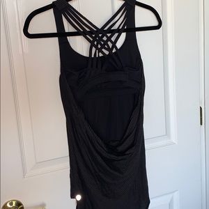 Black Lululemon Workout Tank Top